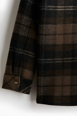 Chaqueta camisera con forro en borreguito - H&m фото 4