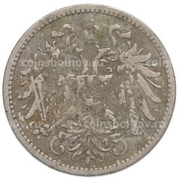 Монета 10 геллеров 1895 года Австрия