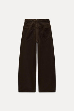 TRF RELAXED OVERSIZE MID-RISE JEANS - Zara фото 7