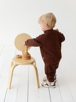 Костюм Шоколад утепленный без начеса 0+ - Bungly фото 8