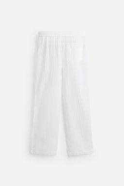 CRINKLED-EFFECT TROUSERS - Zara фото 8