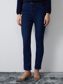 Straight Fit Kad?n Jean Pantolon