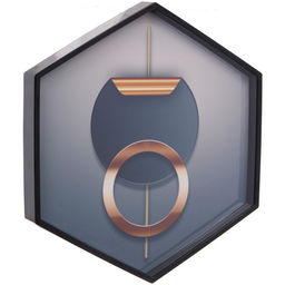 Часы настенные + пано 2шт "HOME STYLE" Обольщение, черный корпус