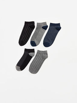 Desenli Erkek Patik ?orap 5li