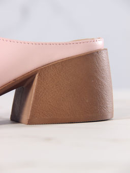 Сабо 5200.23663br.Розовый+коричневый