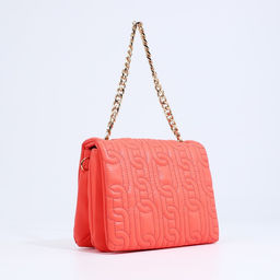 Сумка-мессенджер на магнитах, цвет коралловый - Simaland фото 4