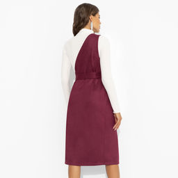 Сарафан замшевый, Селфи-мания (бордо) - Charutti фото 5