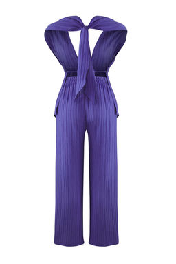 Siyah Dokuma Buzgulu Plaj Bluz-Pantolon Tak?m TBESS25AU00063 - Trendyolmilla фото 12