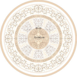 Скатерть круглая Этель Классика d=150 см, 100 % хлопок  фото 5