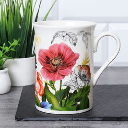 Кружка керам. 320 мл, Цветы арт. 101-22 (696191)