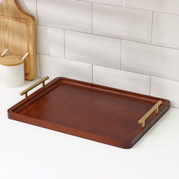 Подносы с ручками Magistro Garona, набор 3 шт., бамбук фото 4