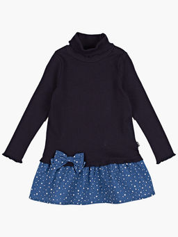 Платье для девочки UD 2488 син/звезды - Mini maxi фото 4