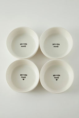 Trendyolmilla Home 4lu Seramik Kalpli Cukur Tabak/Kase Seti 16cm TPHSS25TBK00005  фото 2