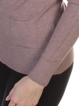 A905 Кардиган женский (60% шерсть, 30% хлопок, 10% эластан) - Фабричный китай фото 4