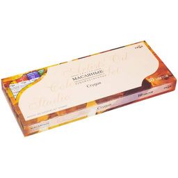 Краски масляные ГАММА "Студия" тубы 10цв. по 18мл. (201005)