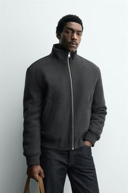 COMBINED BOMBER JACKET - Zara фото 2