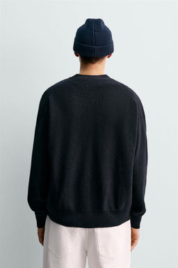 REGULAR FIT COTTON CARDIGAN - Zara фото 3