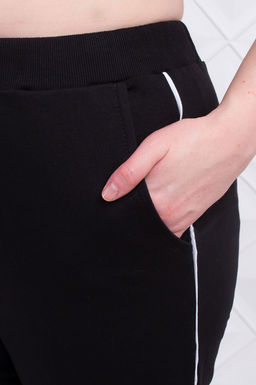 Арт. 7391 Брюки женские 50-58 (5 шт) Цвет:черный - Калинка фото 3