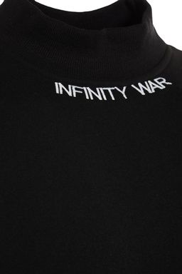 TRENDYOL MAN Ekru Regular/Normal Kesim Bal?kc? Yaka Ici Polar/S?cak Tutan Nak?sl? Sweatshirt TMNAW22SW0718 - Trendyolmilla фото 15