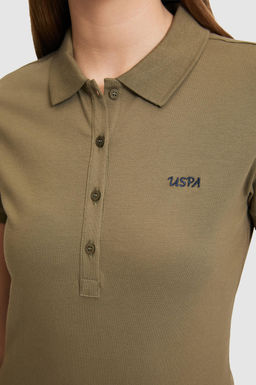 Kad_n Haki Polo Yaka Basic Ti__rt - U.s. polo assn фото 6