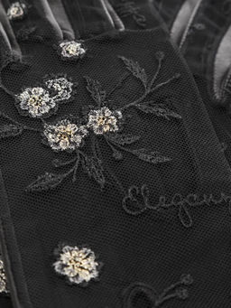 Перчатки женские б/п IS01005 black/gold - Eleganzza фото 4