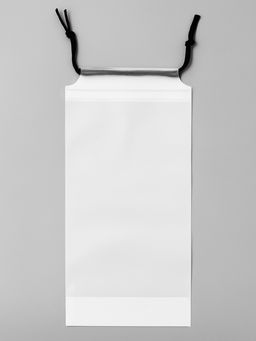 Цена за 4 шт. Чехол для зонта, фасовка - 4 шт., 25×12 см, белый