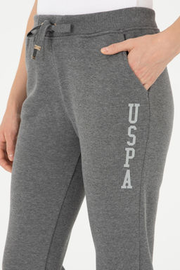 Женские спортивные штаны антрацитового меланжа - U.s. polo assn фото 5