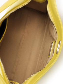 LACCOMA сумка АЛ2043-С-светло-желтый натуральная кожа хлопок  фото 6