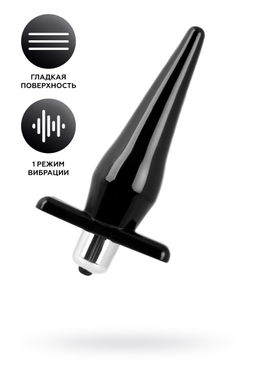 Анальная втулка Black & Red by TOYFA, TPE, черная, 12,7 см, 3 см