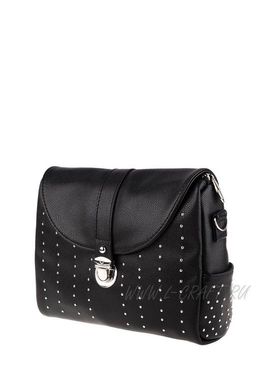 Сумка Модель №1285 | кожзам | гладкий | черный | Р831-1 | 25600 - L-craft фото 2