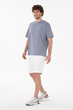 Erkek Comfort Fit Bisiklet Yaka Mavi Merserize Basic Ti__rt Sepette S_rpriz _ndirim - U.s. polo assn фото 5