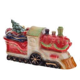 Фигурка декоративная с подсветкой "Поезд" (3хАА, н/п), L35 W11,5 H18,5 см