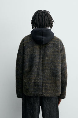 FAUX FUR CARDIGAN - Zara фото 5