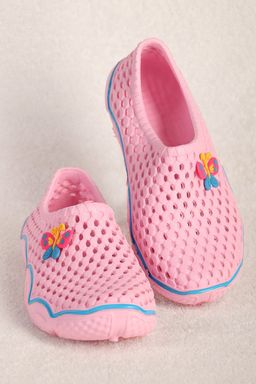 Тапочки для купания розовые