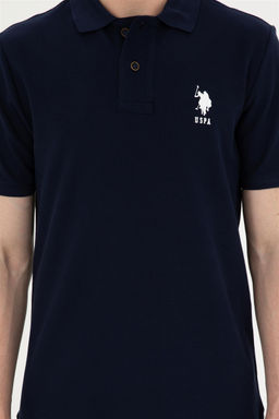 Мужская темно-синяя футболка - U.s. polo assn фото 6