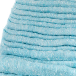 Warmtex Хлопковая вата ЗИГ-ЗАГ VHZ-100 60% хлопок, 40% вискоза 100 г 10 г №01 голубой