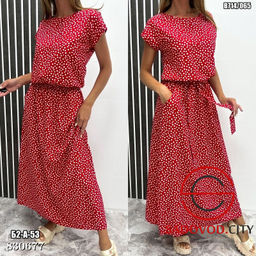 Платье женское из хлопка