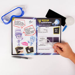 Набор для опытов ФИКСИКИ Отпечатки пальцев  фото 3