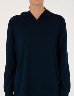 Lacivert Oversize Sweatshirt
