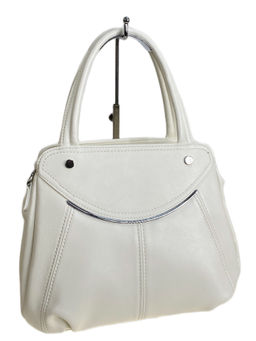 Женская сумка из искусственной кожи, цвет белый
