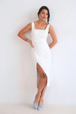 Martichelli Платье белое  фото 2