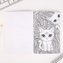 Смешбук с раскраской А5, 80 л Чиби - Artfox фото 7