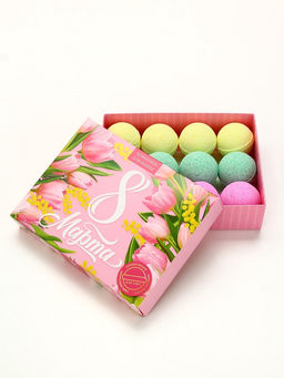 Бомбочки для ванны 8 Марта, 12?40 г, Чистое счастье  фото 3