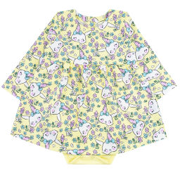 Боди-платье футер 2х нитка начёс 1130300409 - Youlala фото 5