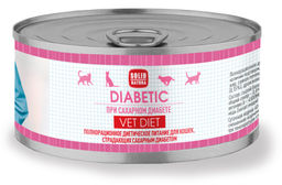 Solid Natura VET Diabetic диета для кошек влажный 100 .г