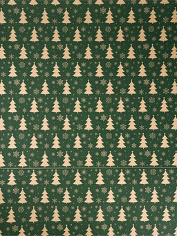 Упаковочная бумага в наборе с ножницами и верёвкой, «Новый год: Зимняя история», рулон 0.68 × 7 м