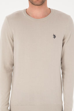 Erkek Slim Fit Bisiklet Yaka Ta_ Basic Kazak - U.s. polo assn фото 6