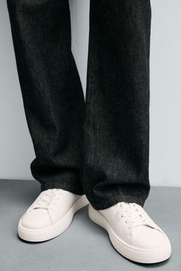 CHUNKY LEATHER TRAINERS - Zara фото 3