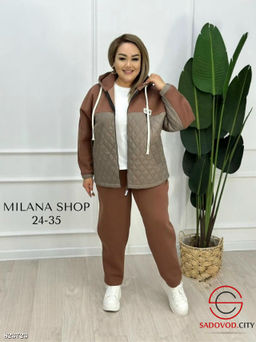 Тёплый костюм двойка женский