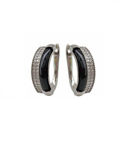 Серьги с керамикой